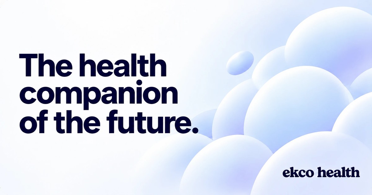 ekco health. Patient support reimagined.